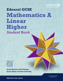 GCSE Mathematics a Linear Higher: student book