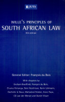 Wille's Principles of South African Law