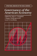 Governance of the American economy