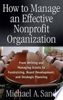 How to Manage an Effective Nonprofit Organization