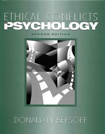 Ethical Conflicts in Psychology