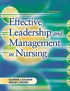 Effective leadership management in nursing