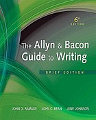  The Allyn & Bacon guide to writing