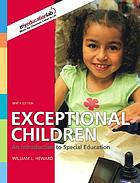  Exceptional children : an introduction to special education