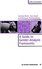 A guide to gender-analysis frameworks