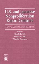 U.S. and Japanese nonproliferation export controls