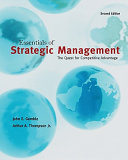 Essentials of Strategic Management: The Quest for Competitive Advantage