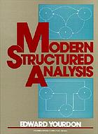 Modern structured analysis