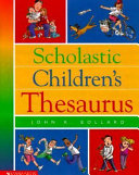 Scholastic Children's Thesaurus