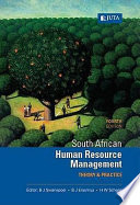 South African human resource management: theory and practice