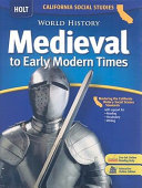 World History: medieval to early modern times