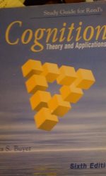 Study guide for Reed's Cognition