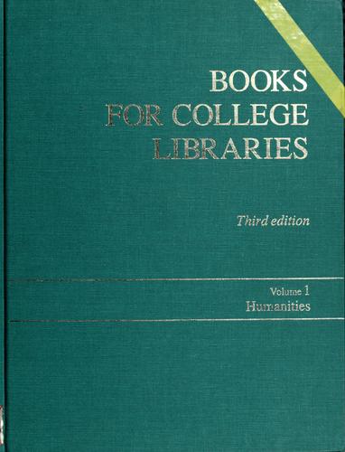 Books for college libraries