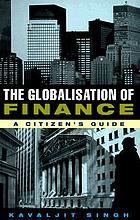 The Globalisation of Finance