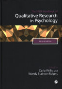 The Sage Handbook of Qualitative Research in Psychology