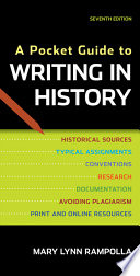 A Pocket Guide to Writing in History