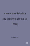 International Relations and the Limits of Political Theory