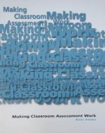  Making classroom assessment work