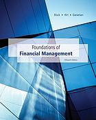 Foundations of financial management