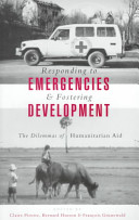 Responding to Emergencies and Fostering Development