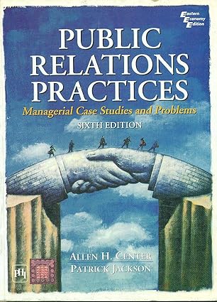 Public relations practices : case studies