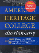 The American Heritage College Dictionary