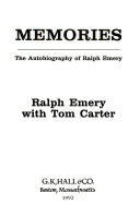 Memories : the autobiography of Ralph Emery