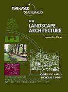  Time-saver standards for landscape architecture