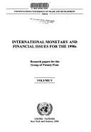 International Monetary and Financial Issues for the 1990s