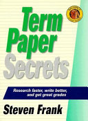 Backpack Series-Term Paper Secrets