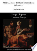 George Chapman: Homer's 'Odyssey'