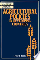 Agricultural Policies in Developing Countries