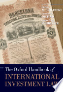 The Oxford Handbook of International Investment Law