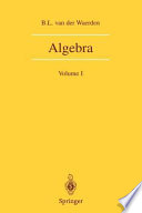  Algebra. Volume I