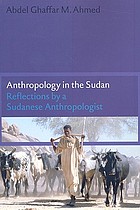 Anthropology in the Sudan