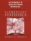 Elementary Statistics