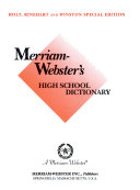 Merriam-Webster's High School Dictionary