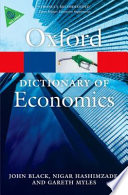 A Dictionary of Economics