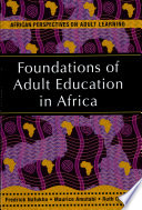 Foundations of Adult Education in Africa