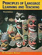  Principles of language learning and teaching