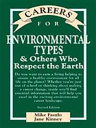  Careers for environmental types & others who respect the earth