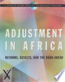 Adjustment in Africa