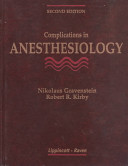 Complications in Anesthesiology