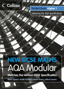 New GCSE maths. AQA modular. Student book. Higher 1