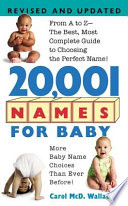 20,001 Names For Baby