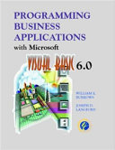 Programming Business Applications with Microsoft Visual Basic 6.0