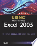 Using Microsoft Office Excel 2003