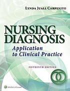 Nursing diagnosis : application to clinical practice