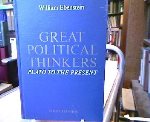 Great political thinkers: Plato to the present