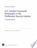 U.S. Combat Commands' Participation in the Proliferation Security Initiative